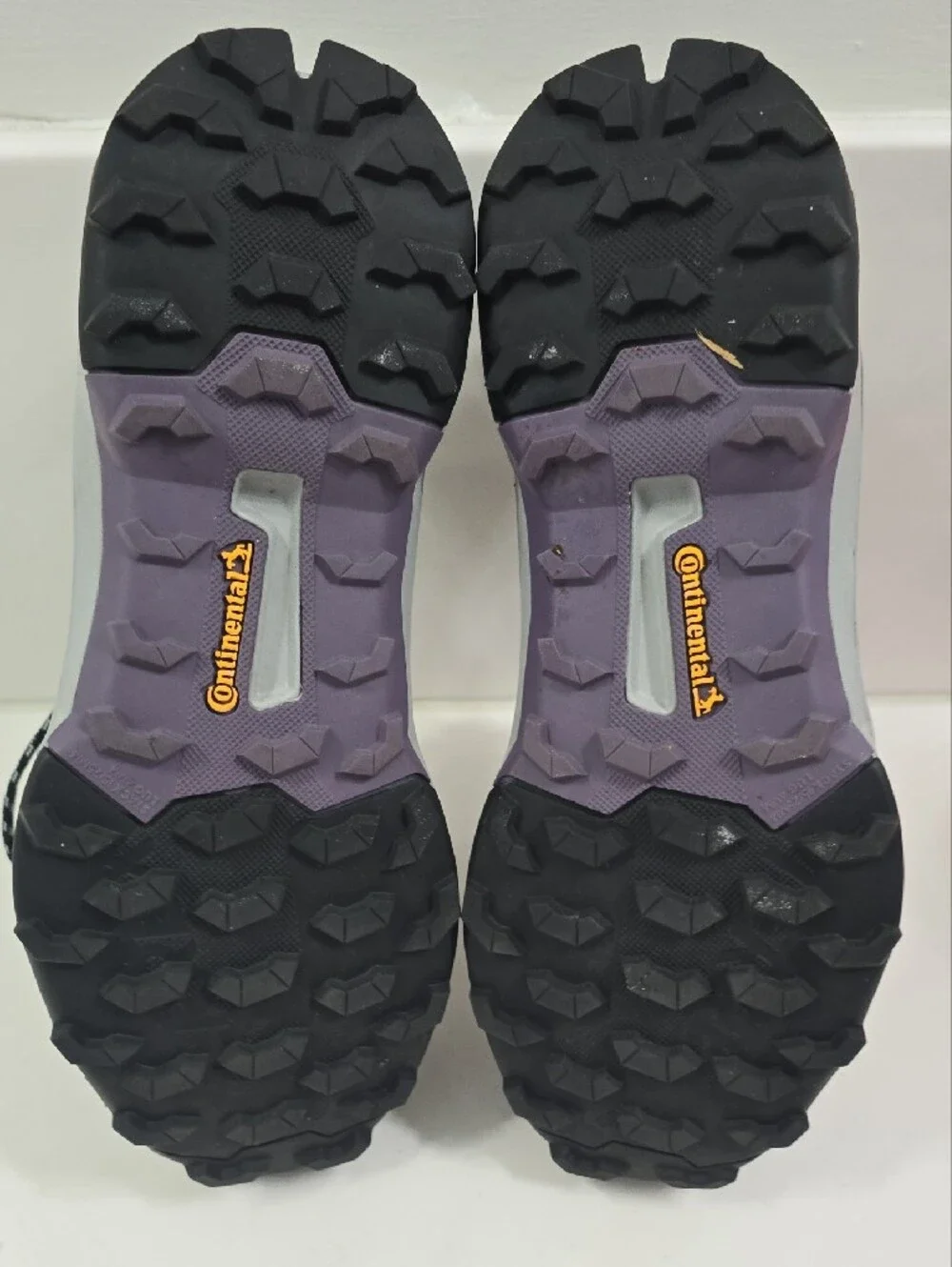 adidas Terrex AX4 Trail Shoes Sz 7.5 — Gray / Black / Purple